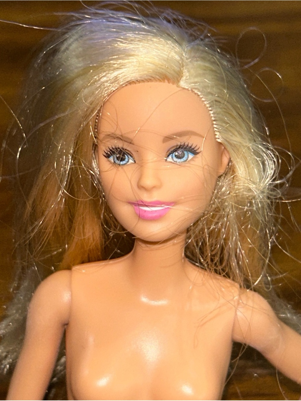 Mattel Barbie 2015 1186 MJ 1  NL Fashion Doll Blonde Blue Eyes Nude OOAK